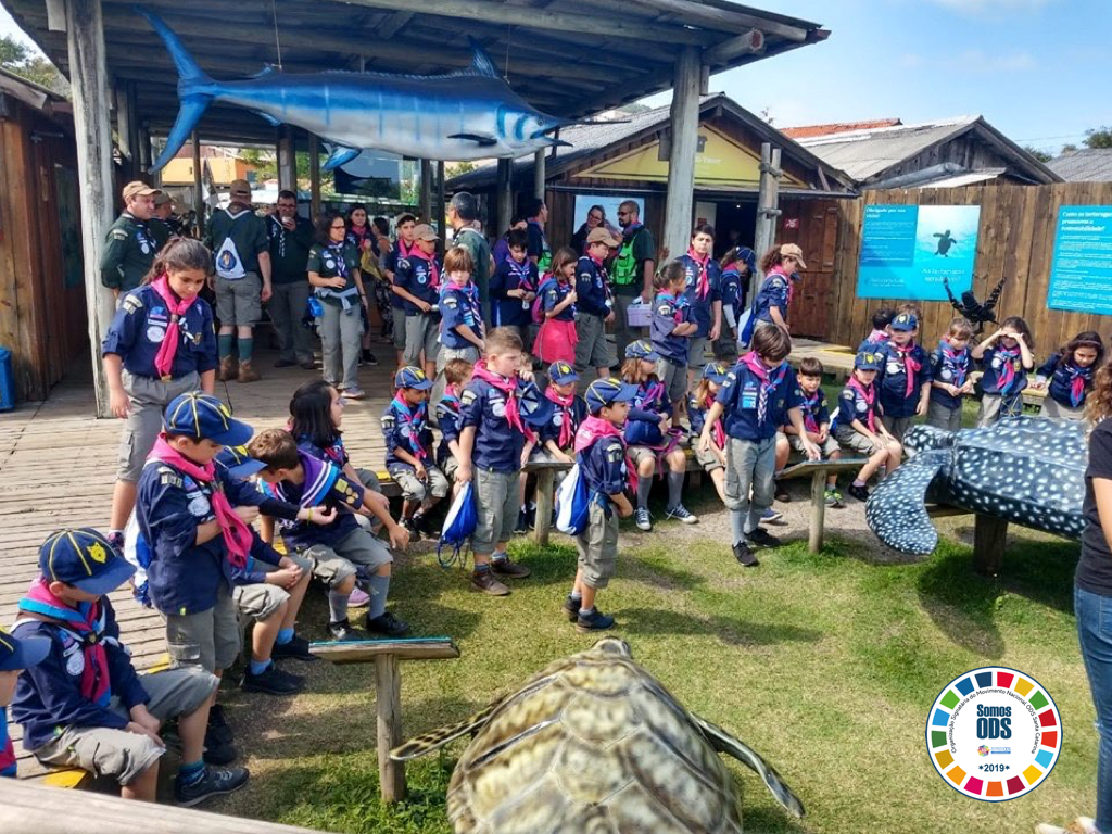  CAMPO ESCOTEIRO RECEBE ATIVIDADES DA SEMANA ODS NA PRÁTICA