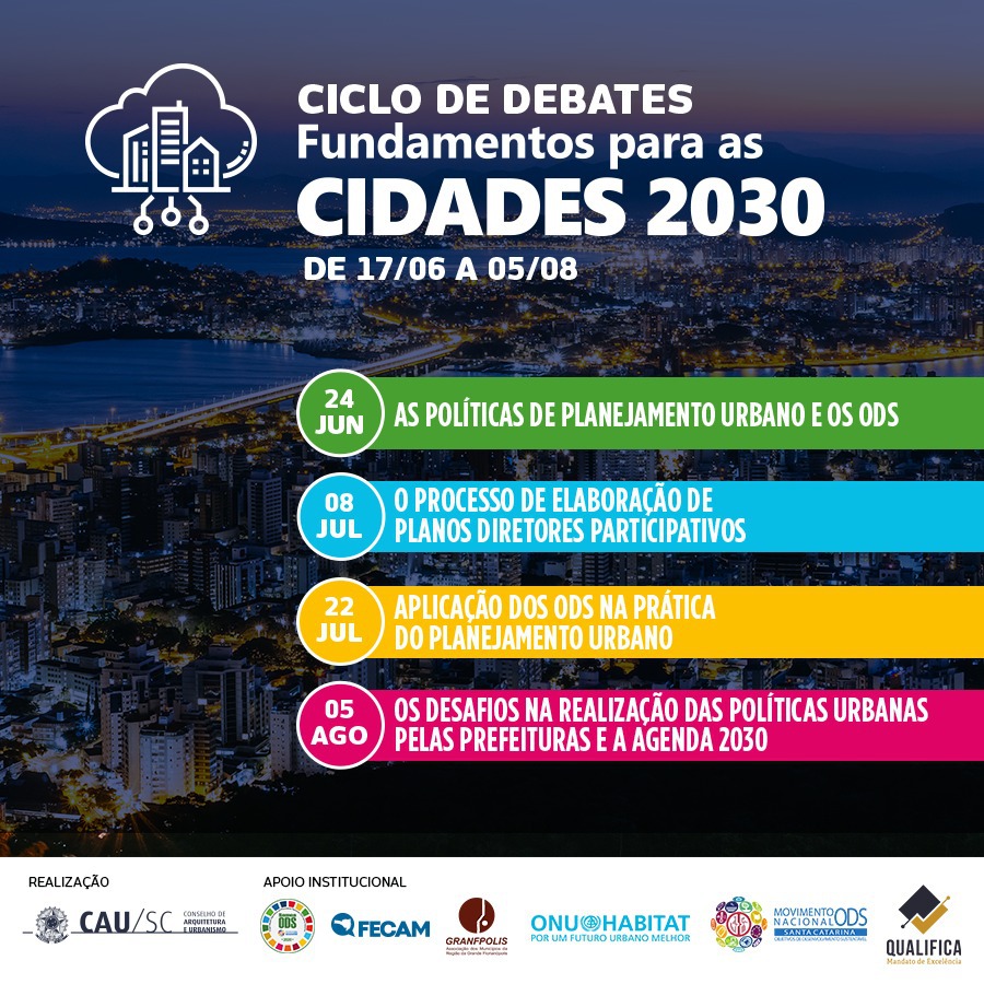  Ciclo de Debates Fundamentos para as Cidades 2030