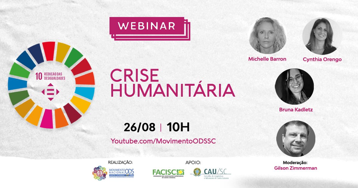 Webinar: Como a epidemia de COVID-19 piorou a crise humanitária - Movimento  ODS Santa Catarina