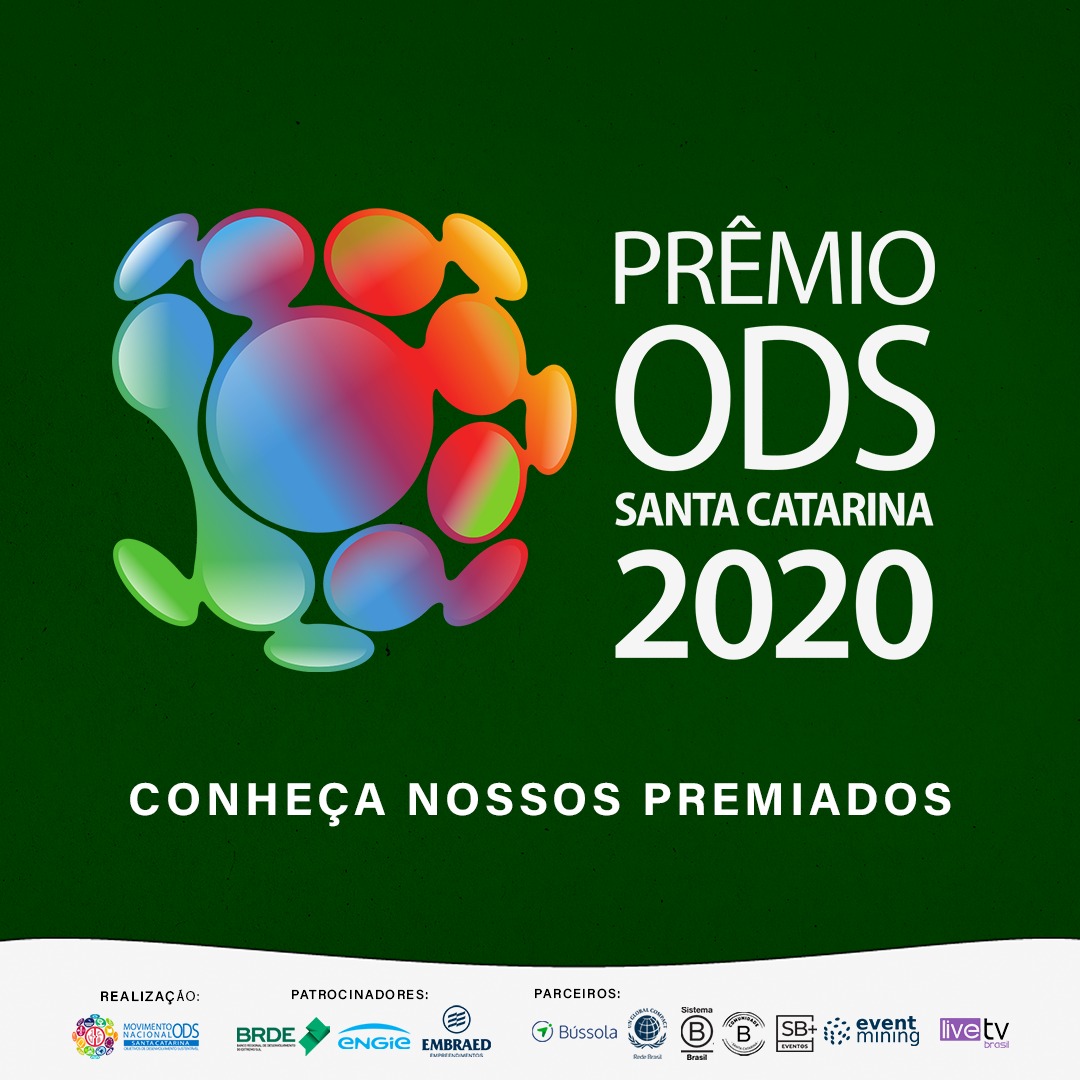  Conheça os vencedores do Prêmio ODS SC 2020
