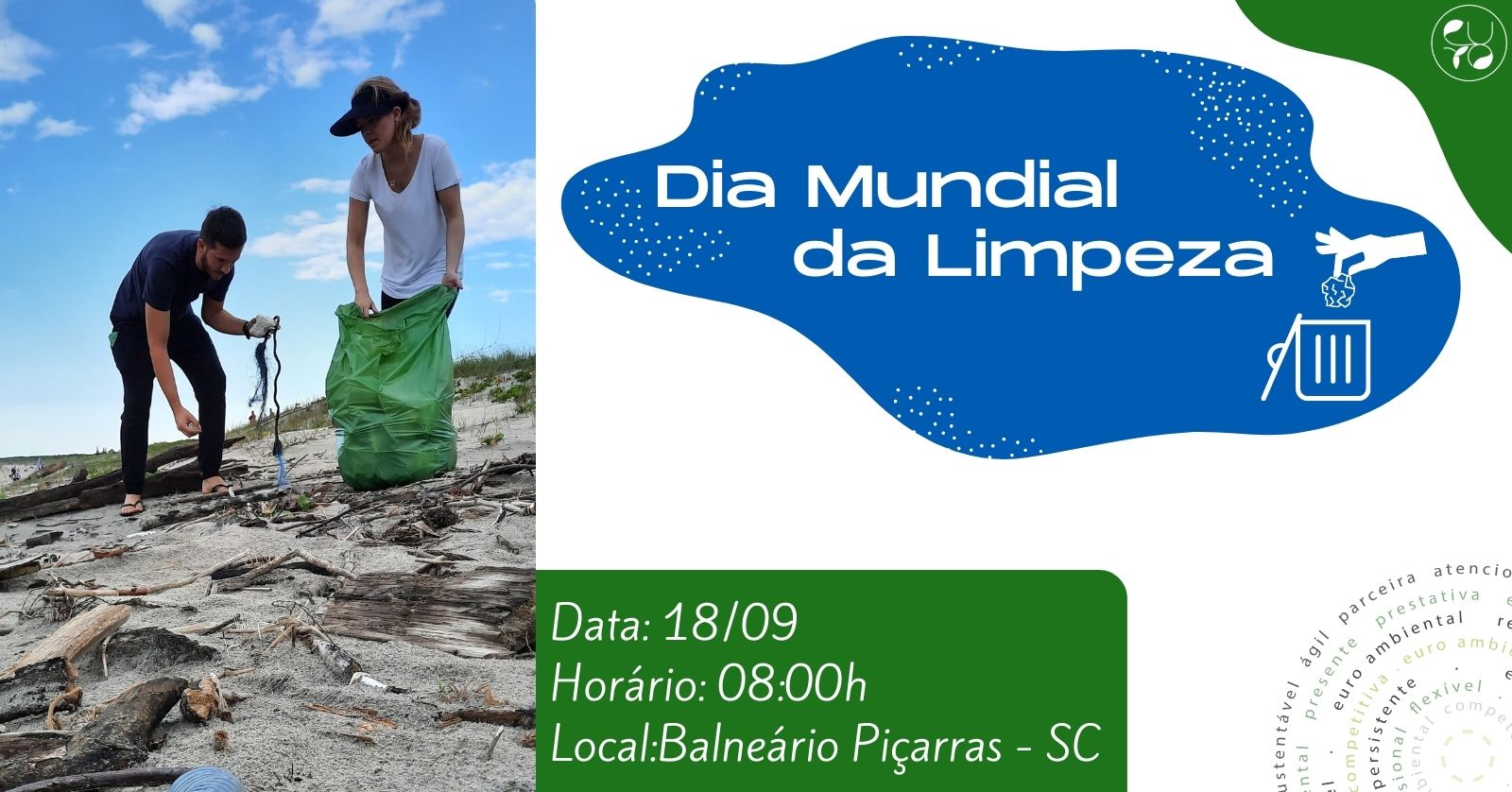 Dia Mundial Da Limpeza Ação De Limpeza Da Praia E Restinga