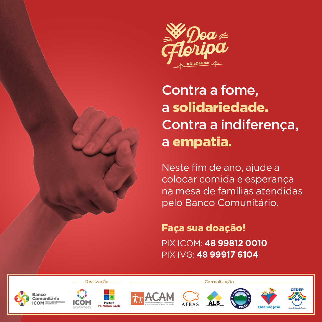  ICOM promove campanha de doação  para garantir comida na mesa de centenas de famílias