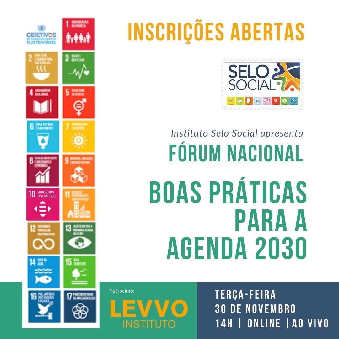  Fórum Nacional de Boas Práticas para a Agenda 2030