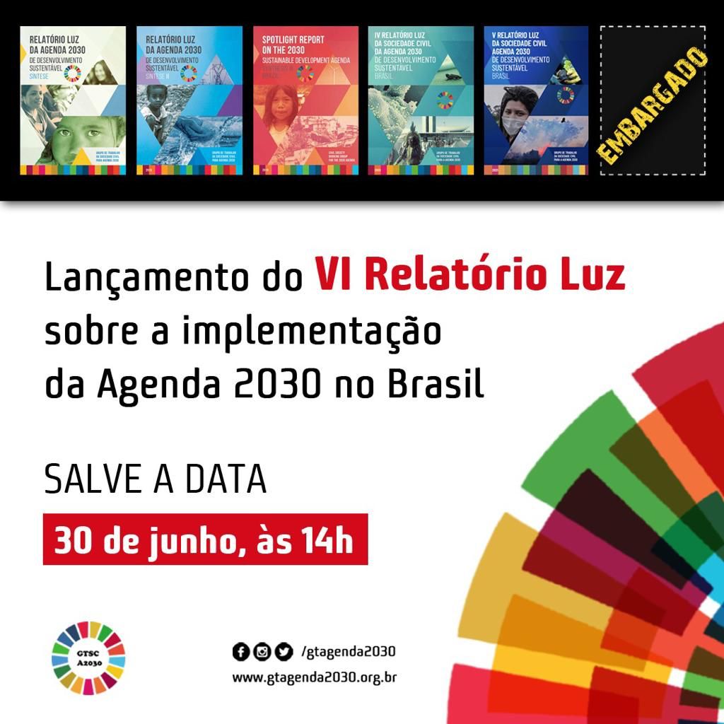 Relatório Que Monitora A Implementação Da Agenda 2030 No Brasil Será