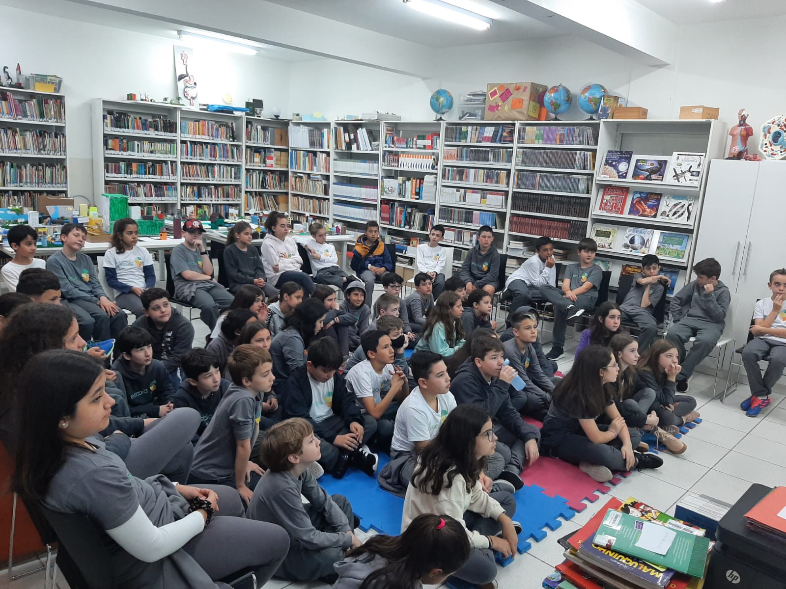  Escola S de Brusque apresenta os ODS para alunos do 5º ano