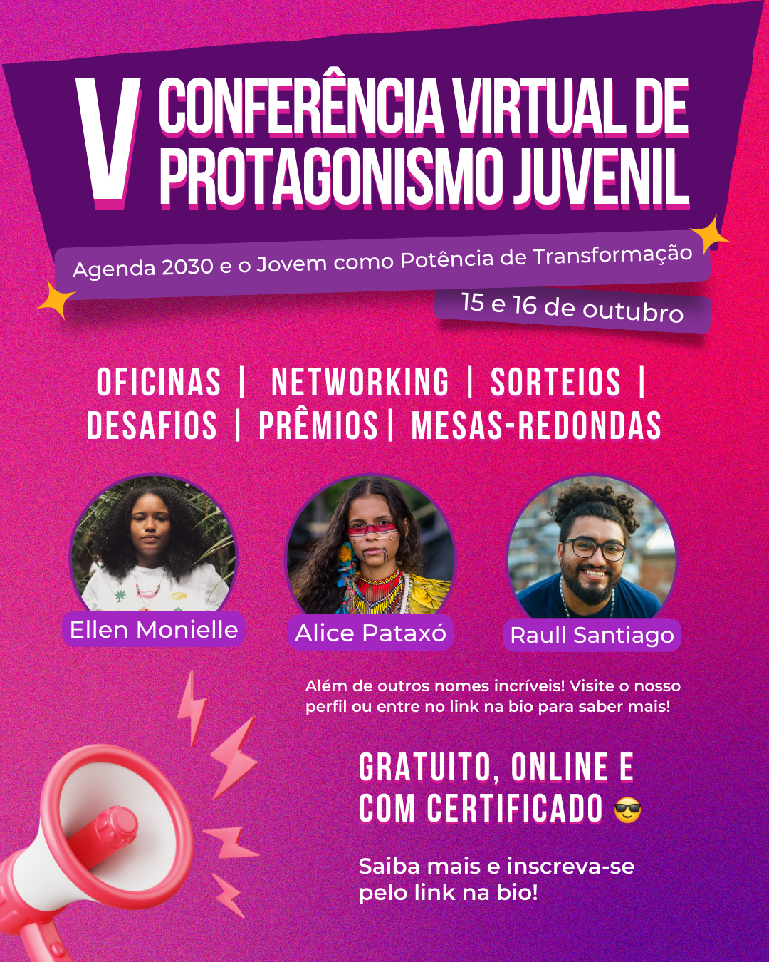 Inscrições abertas para a Conferência: ONU X Cristianismo