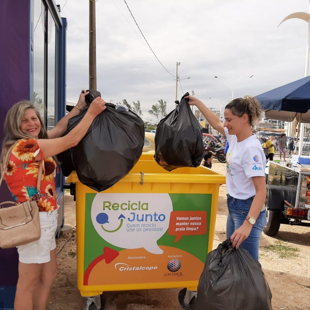  #AçãoODS: Reciclar o Mundo é um gol de placa