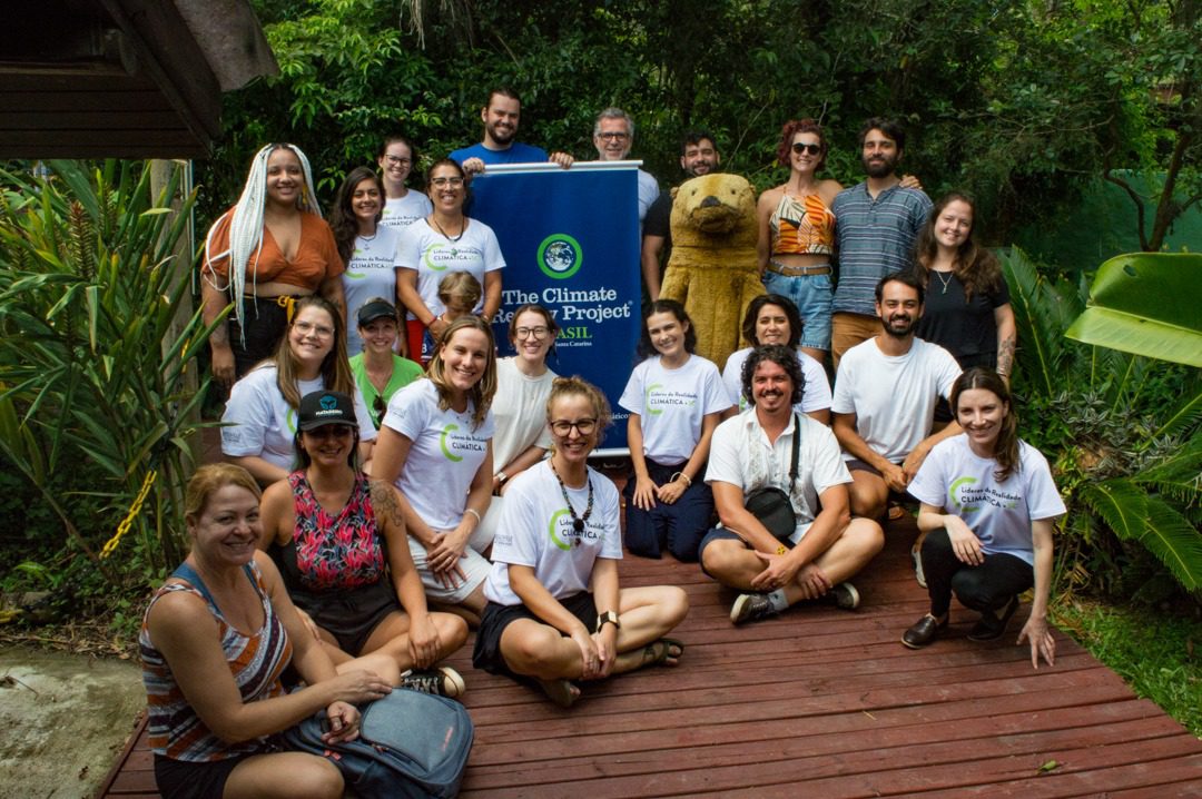  Líderes da Realidade Climática do Núcleo do Climate Reality Project Santa Catarina fazem evento especial para alertar sobre as mudanças climáticas