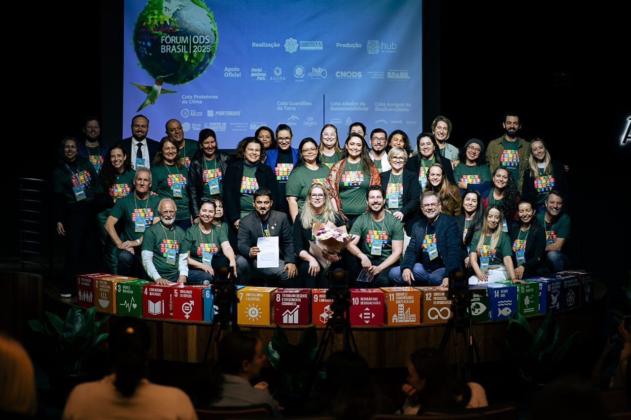  Fórum Brasil ODS 2025 impacta mais de 1.200 pessoas e consolida carta para a COP30