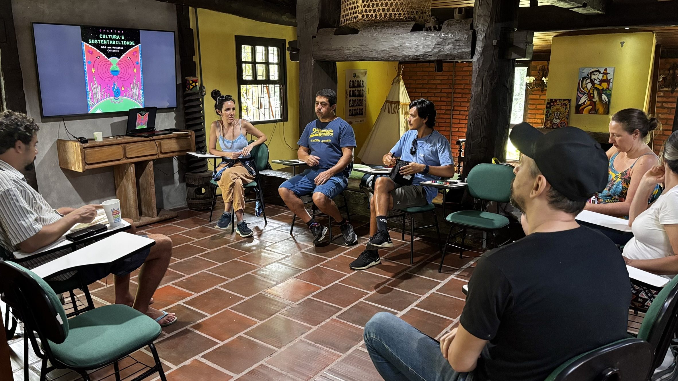  Oficina inspira novas ideias de projetos culturais sustentáveis