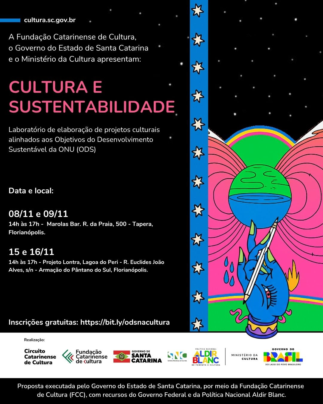  Tire suas ideias do papel: aprenda a criar projetos culturais sustentáveis (Grátis!)