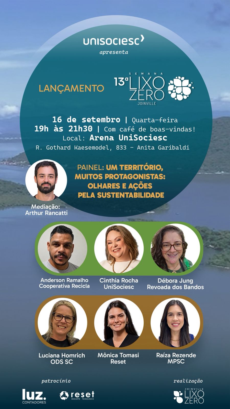  Lançamento da 13ª Semana Lixo Zero Joinville abre agenda colaborativa de ações