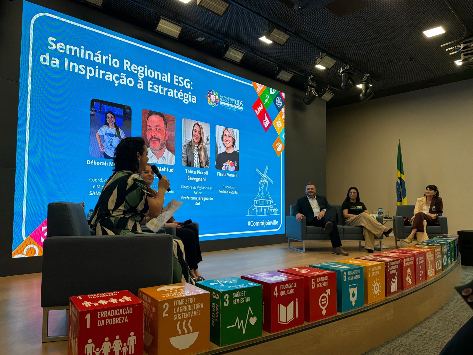  Seminário Regional ESG reúne organizações em Jaraguá do Sul para compartilhar práticas ligadas aos ODS