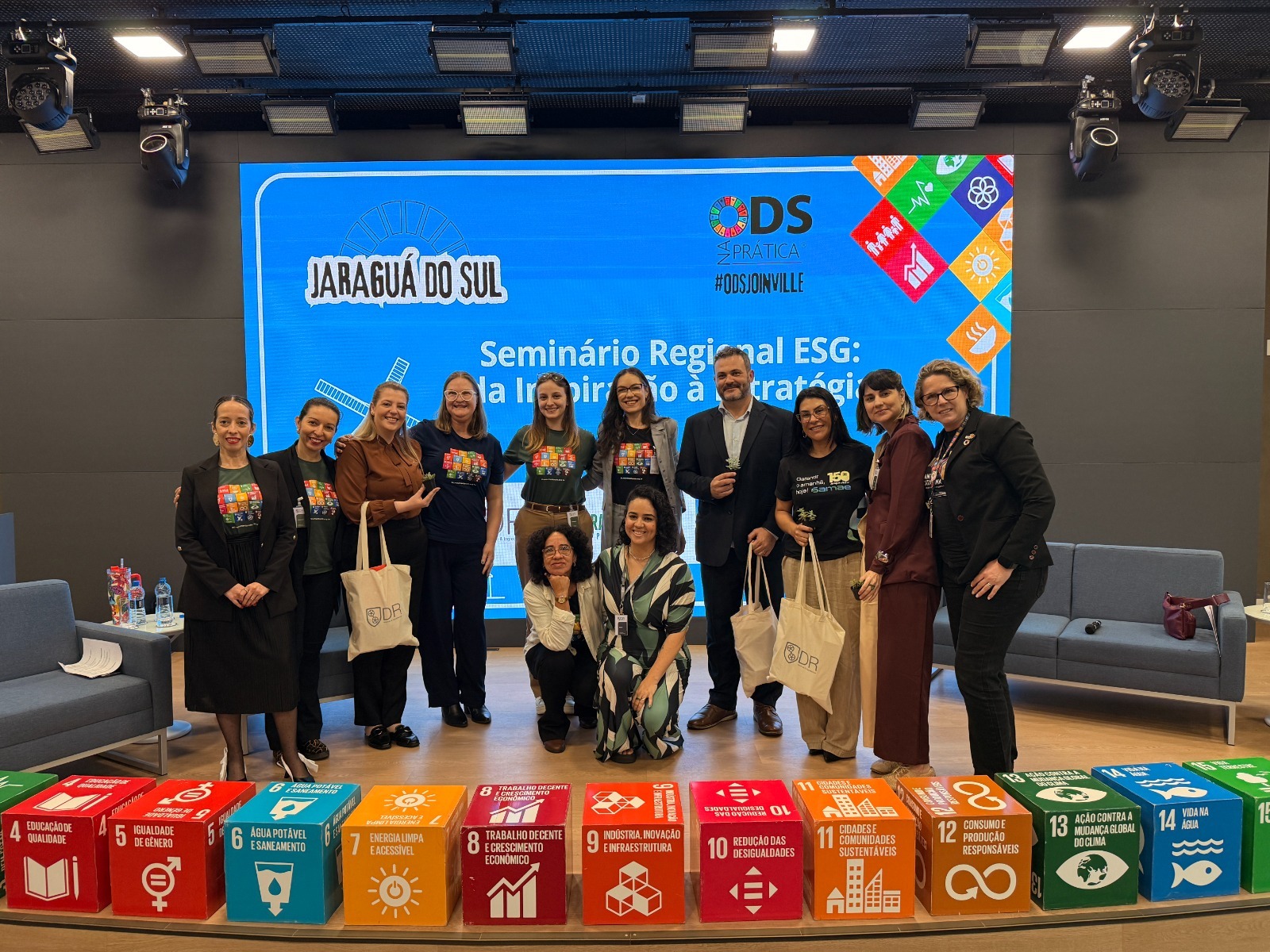 Registro do encontro do Movimento ODS SC sobre sustentabilidade e ESG